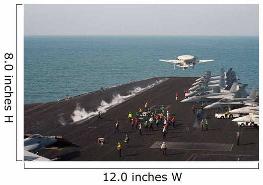 E-2c Hawkeye Launches from Wall Decal Design 1
