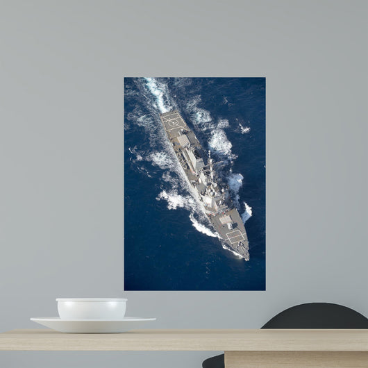 Uss Stout Transits Mediterranean Wall Decal