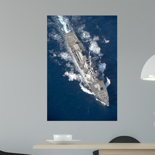 Uss Stout Transits Mediterranean Wall Decal