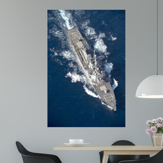 Uss Stout Transits Mediterranean Wall Decal