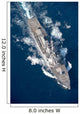 Uss Stout Transits Mediterranean Wall Decal