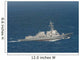 Guided-missile Destroyer Uss Michael Wall Decal