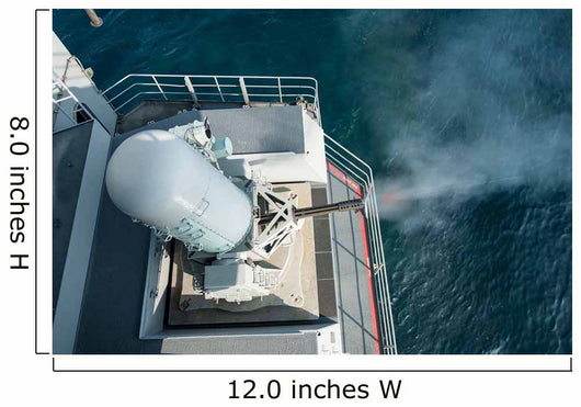 Close-in Weapons System Fires Wall Decal
