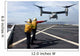 Sailors Give Mv-22 Osprey Wall Decal