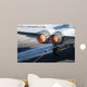 F A-18c Hornet Catches Wall Decal