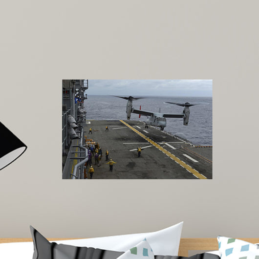 Mv-22 Osprey Tiltrotor Aircraft Wall Decal Design 1
