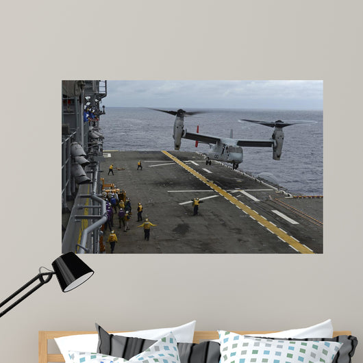 Mv-22 Osprey Tiltrotor Aircraft Wall Decal Design 1