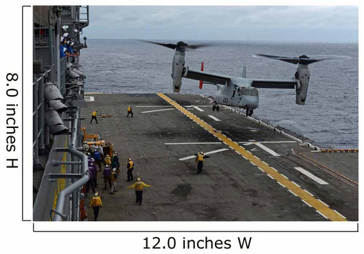 Mv-22 Osprey Tiltrotor Aircraft Wall Decal Design 1