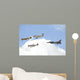Military Planes Fly Formation Wall Decal