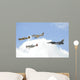 Military Planes Fly Formation Wall Decal