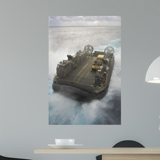 Landing Craft Air Cushion Wall Decal Design 8