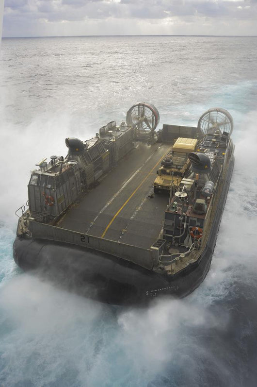 Landing Craft Air Cushion Wall Decal Design 8