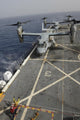 Mv-22 Osprey Lands aboard Wall Decal Design 1