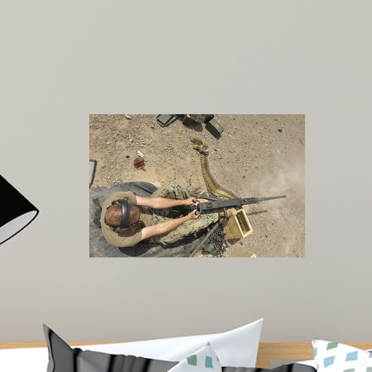 Gunner's Mate Fires M2 Wall Decal