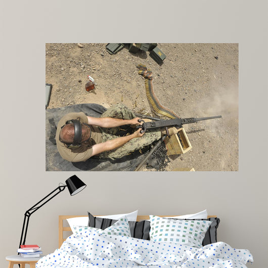 Gunner's Mate Fires M2 Wall Decal