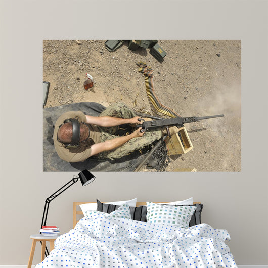 Gunner's Mate Fires M2 Wall Decal