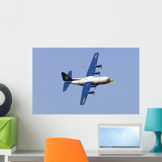 C-130 Hercules Blue Angels Wall Decal