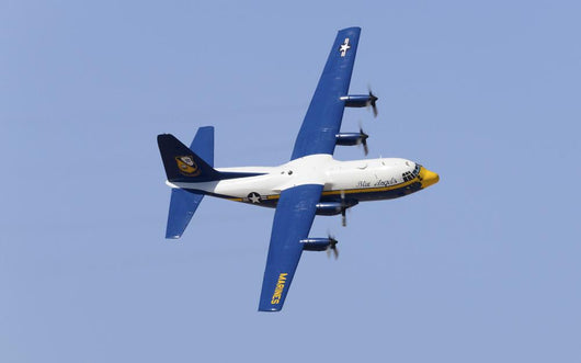 C-130 Hercules Blue Angels Wall Decal