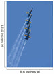 Us Navy Flight Demonstration Wall Decal Design 2