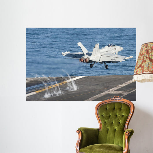 Ea-18g Growler Launches from Wall Decal