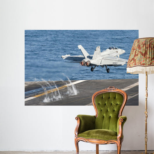 Ea-18g Growler Launches from Wall Decal