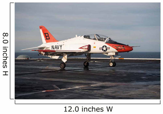 T-45c Goshawk Lands Flight Wall Decal Design 1