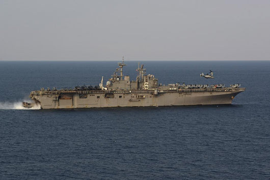 Uss Bonhomme Richard Conducts Wall Decal