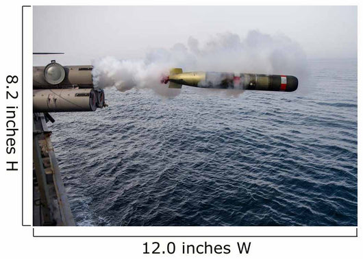 Mk 54 Mod Torpedo Wall Decal