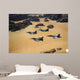 Military Planes Flying over Wall Decal Design 1