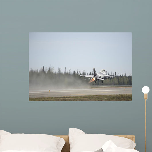 F-16 Fighting Falcon Takes Wall Decal