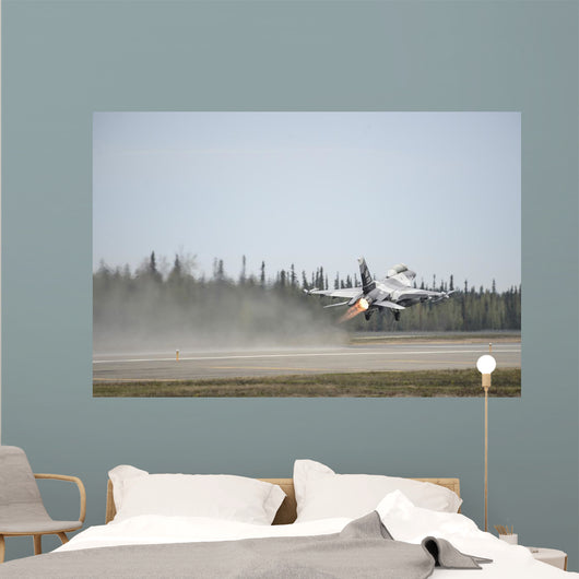 F-16 Fighting Falcon Takes Wall Decal