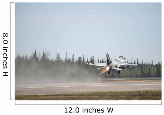 F-16 Fighting Falcon Takes Wall Decal