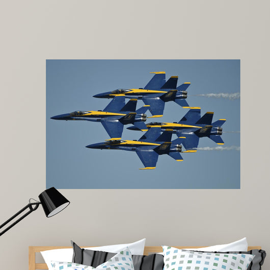 Us Navy Flight Demonstration Wall Decal Design 1