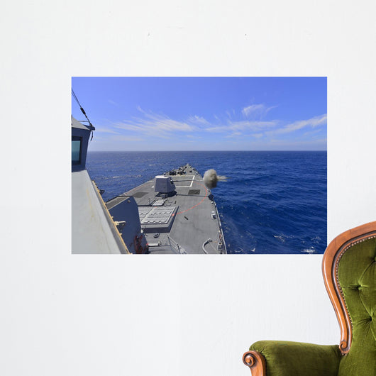 Uss Michael Murphy Fires Wall Decal Design 1