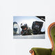 Naval Aviator Performs Pre-flight Wall Decal