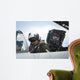 Naval Aviator Performs Pre-flight Wall Decal