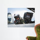 Naval Aviator Performs Pre-flight Wall Decal