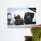 Naval Aviator Performs Pre-flight Wall Decal