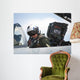 Naval Aviator Performs Pre-flight Wall Decal