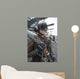 Airman Observes Flight Operations Wall Decal