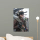 Airman Observes Flight Operations Wall Decal