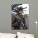Airman Observes Flight Operations Wall Decal