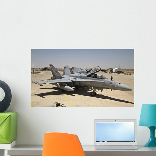 Row Us Marine Corps Wall Decal
