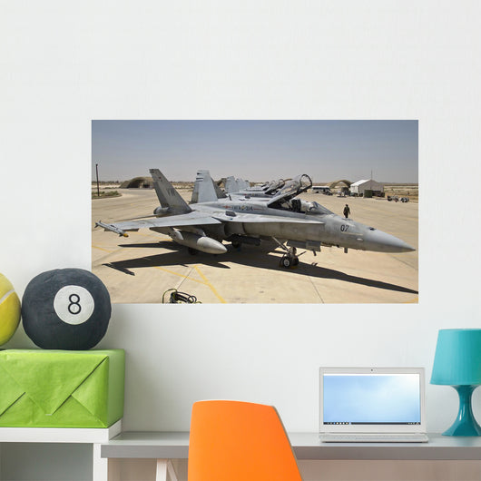 Row Us Marine Corps Wall Decal