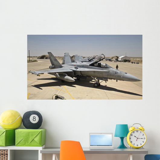 Row Us Marine Corps Wall Decal