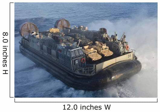 Landing Craft Air Cushion Wall Decal Design 6