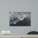 Aerial Military Ships Moored Wall Decal Design 2