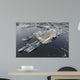 Aerial Military Ships Moored Wall Decal Design 2