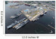 Aerial Military Ships Moored Wall Decal Design 2