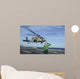 Airman Salutes as Mh-60s Wall Decal